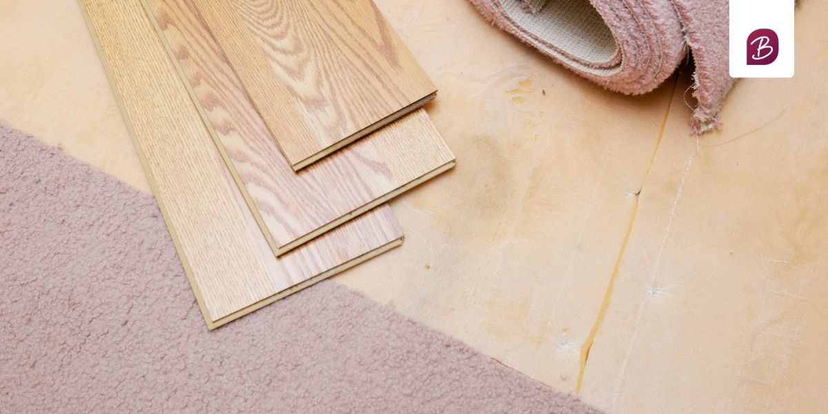 Vinylboden auf Teppichboden verlegen – Geht das?